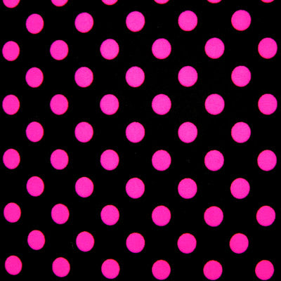 Black and Pink Dots Spandex Leggings - Tasty Tiger - 6